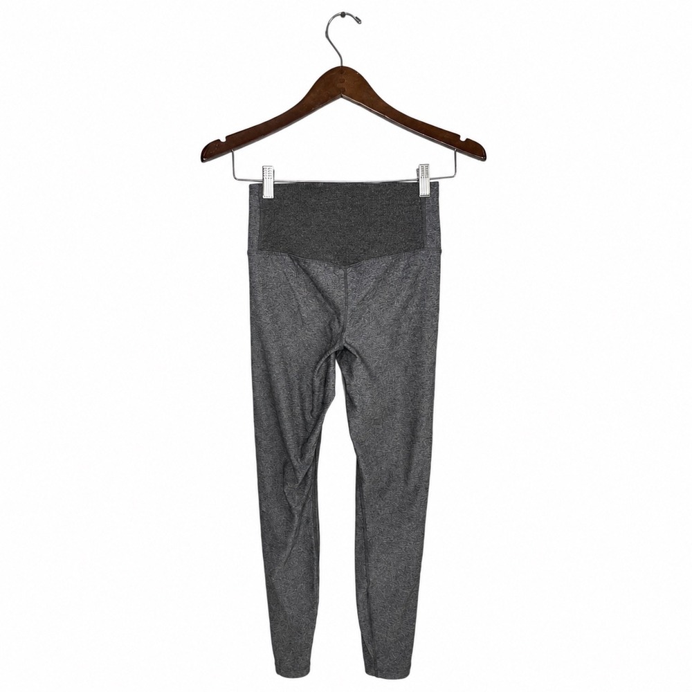 Nike Dri-FIT One Legend Leggings Womens Small Gray High Rise 7/8 Workout Yoga - Picture 3 of 7
